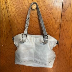 Frye Maddie Shopper Tote in ash gray
